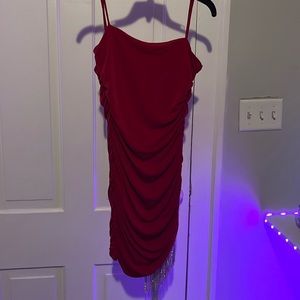 Red Bodycon type dress